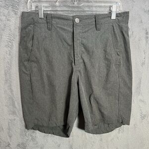 Free Fly Shorts Mens 30‎ Chino Athletic Stretch Hybrid Flat Front Golf HIking